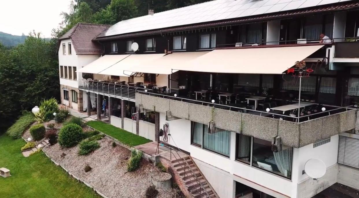 Hotel Cafe Waldeck Wuestenrot Экстерьер фото