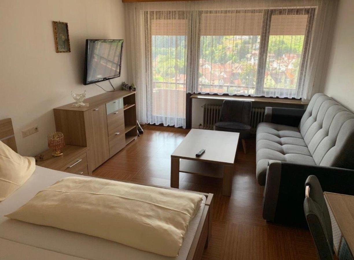 Hotel Cafe Waldeck Wuestenrot Экстерьер фото